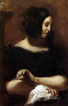  romantische Malerei - George Sand Romantischen Eugene Delacroix